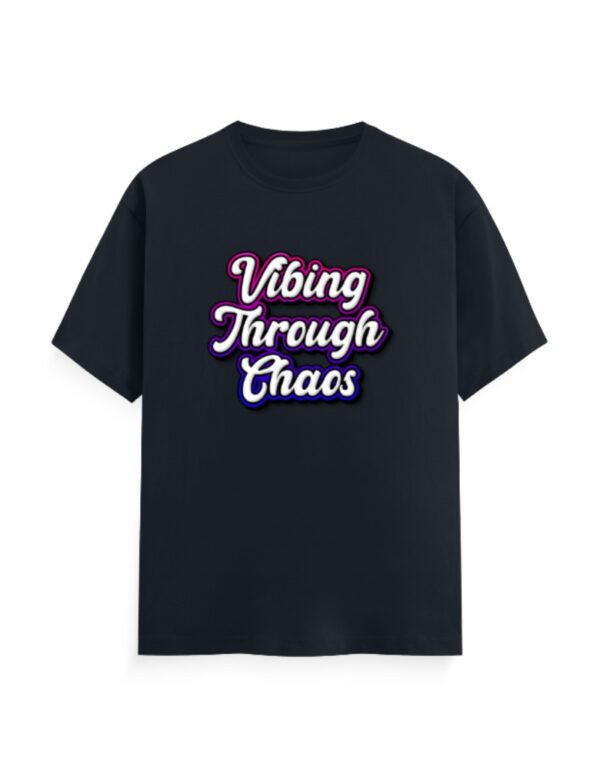 Unisex Classic Crew T-Shirt - Vibing Through Chaos
