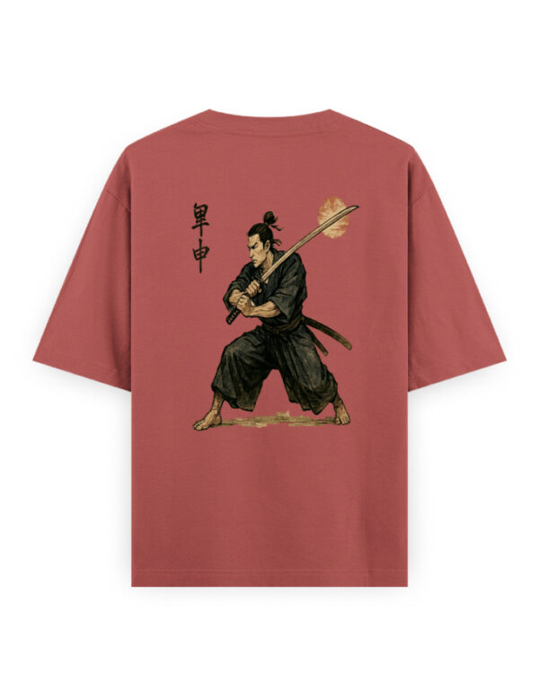 Unisex Oversized Classic T-Shirt - Samurai Focus